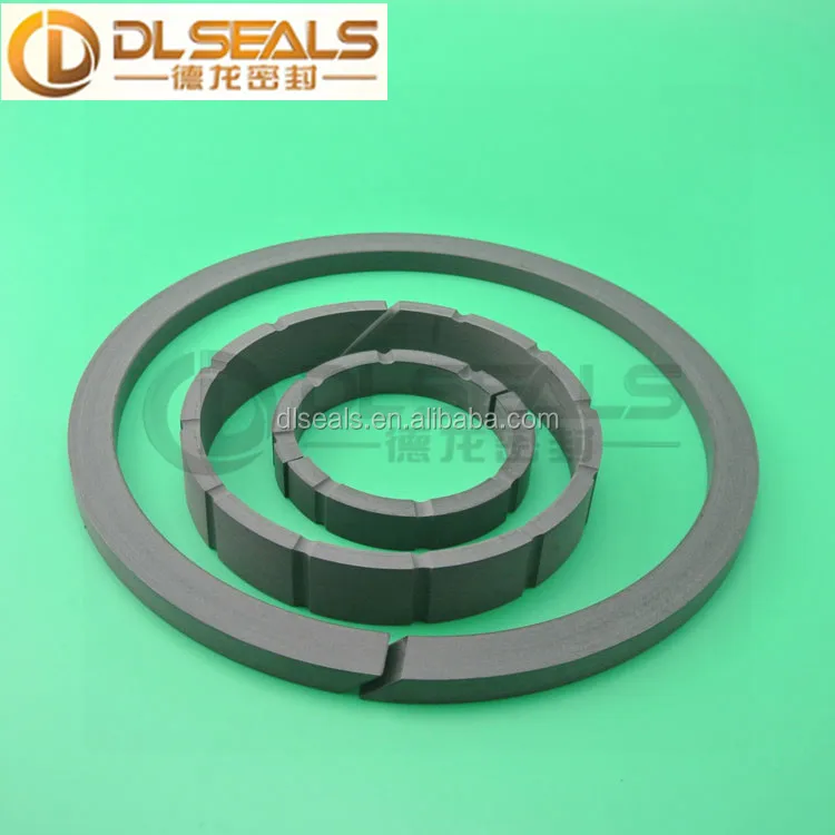 DLSEALS  ptfe filled carbon fiber air comprressor piston ring