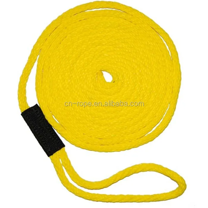 6-12 mm solid braided marine rope fender line
