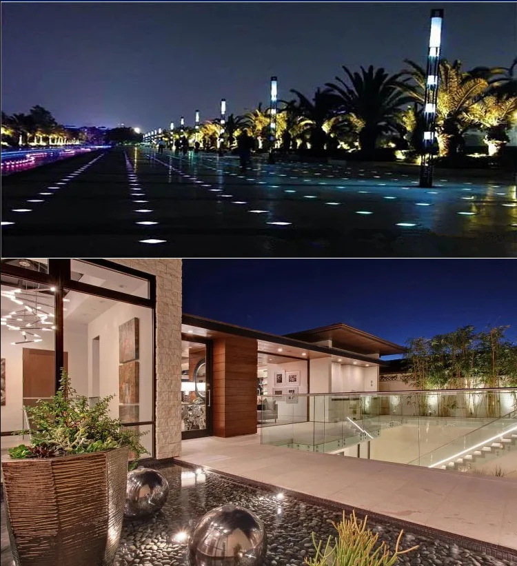 
LED IP67 304 stainless steel dance led brick, 300*300mm 12w led sensor brick light 