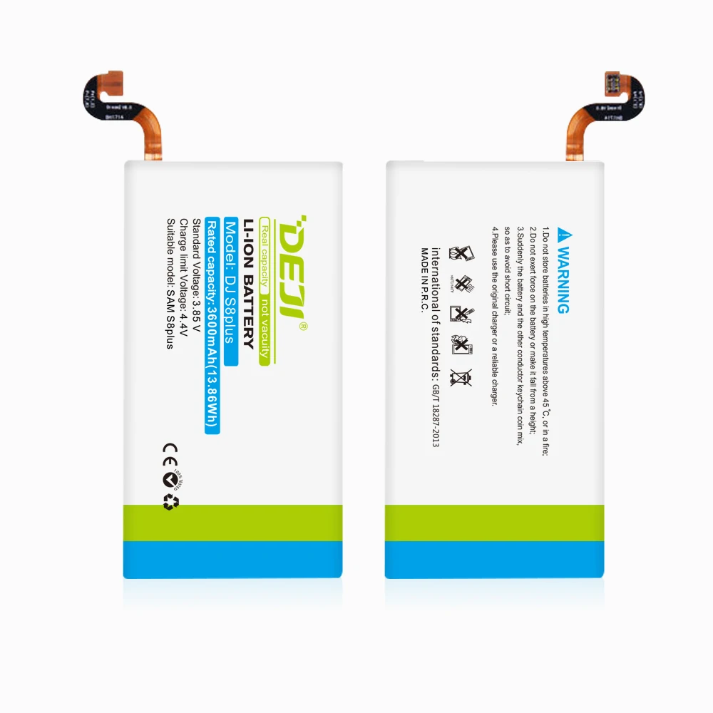 Внутренняя батарея DEJI для samsung galaxy S8 plus для телефона EB-BG955ABE g9550 g955f oem battery factory