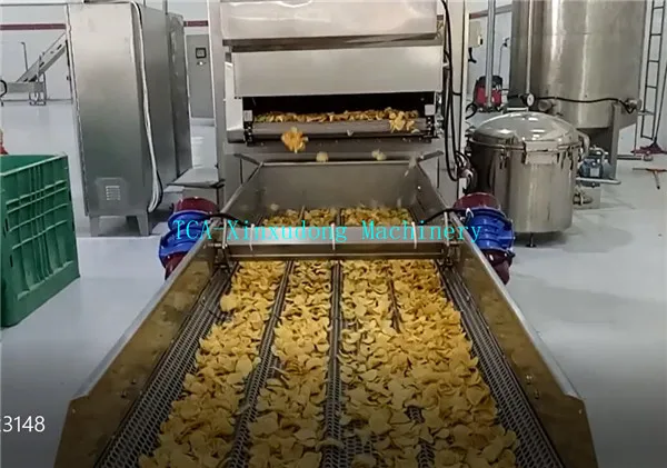 
potato chips machine 