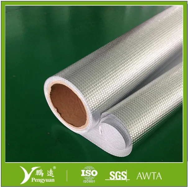 PET metallized film + LDPE + Non woven Fabric thermal insulation material