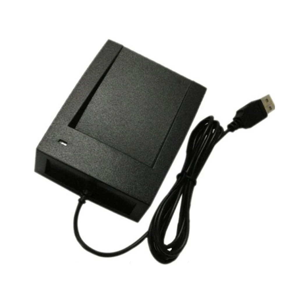 New black plug and play ID/MF Chip Card issuer USB card reader writer