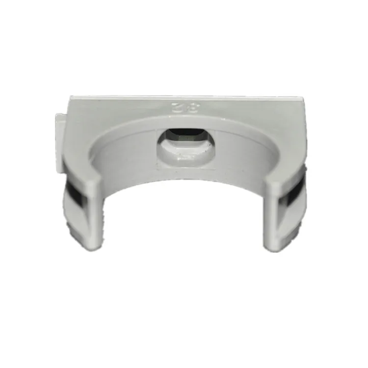 Dia 25mm PVC Home U Shaped Water Supply Pipe Hose Holder Clamps Clips