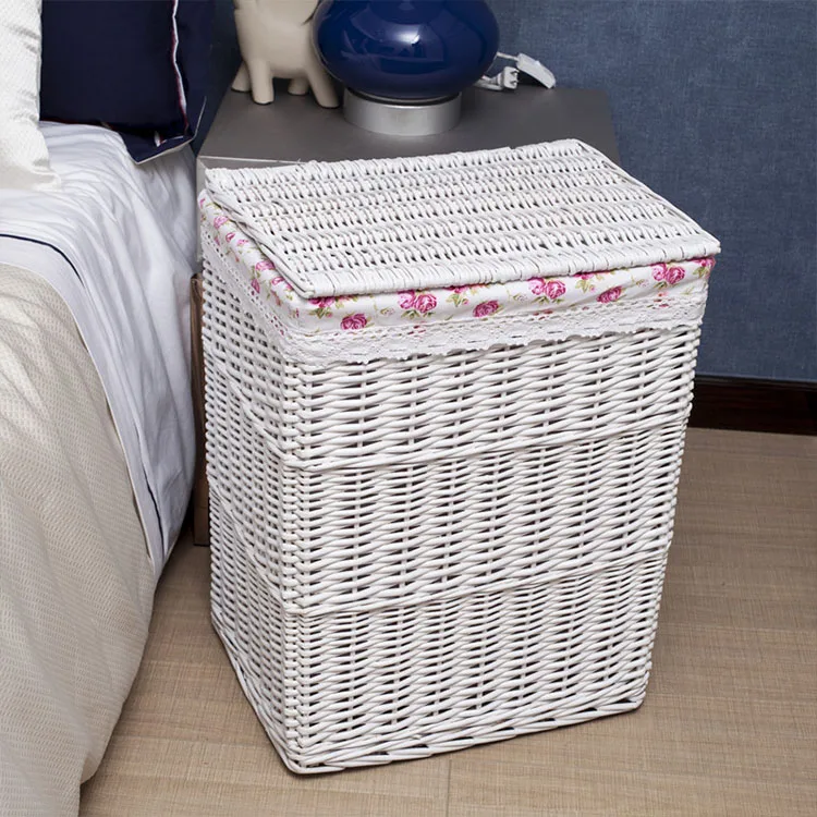 factory price storage wicker basket laundry basket for sale