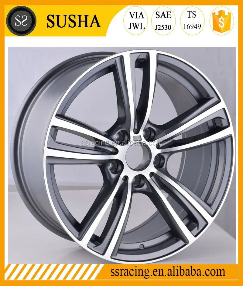 SS 18 Inch 1 Piece Replica Car Chrome Forged Aluminium Alloy Concave Wheels Rims