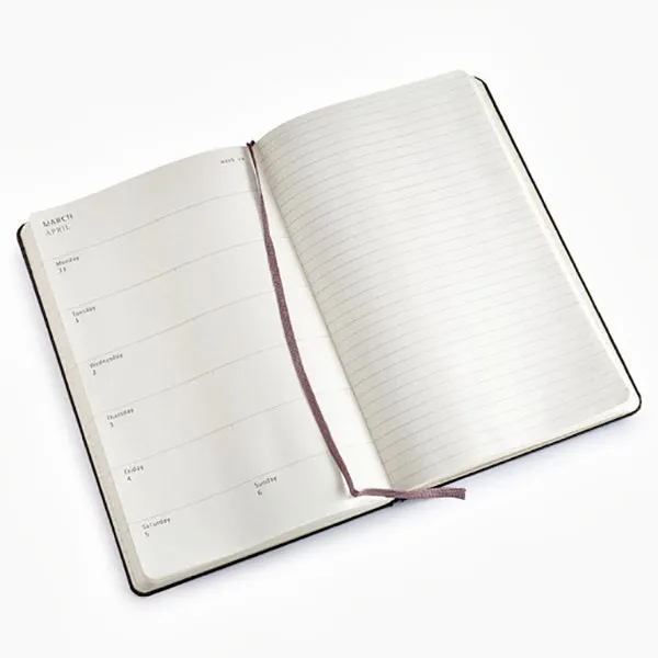 
custom produce high quality journal with ribbon 