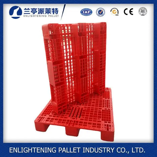 3 skids plastic pallet euro plastic pallets with steel insert made in China