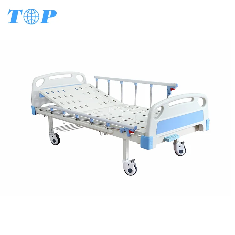 TOP-M1023 Factory Price Single Manual Crank Hospital Beds For Home Care Philippines