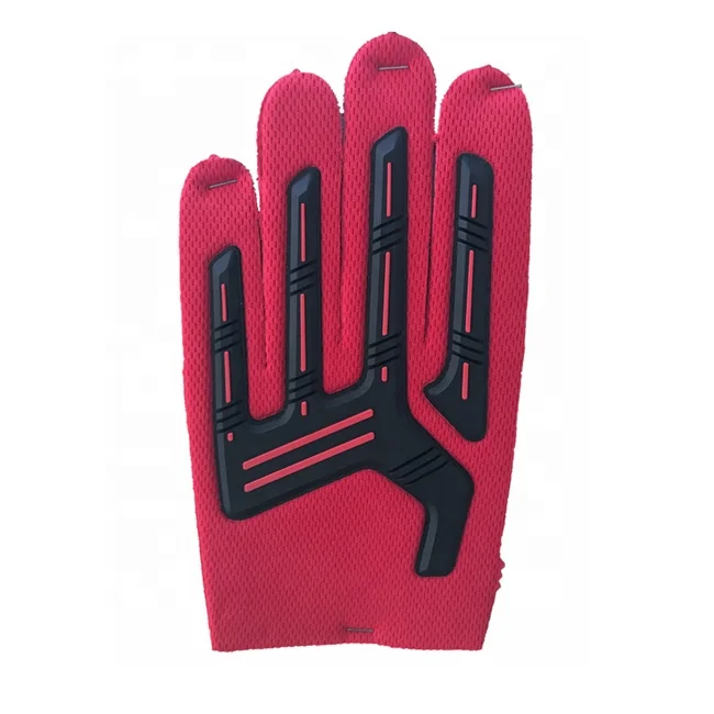 Popular style TPR patch finger protection work glove label