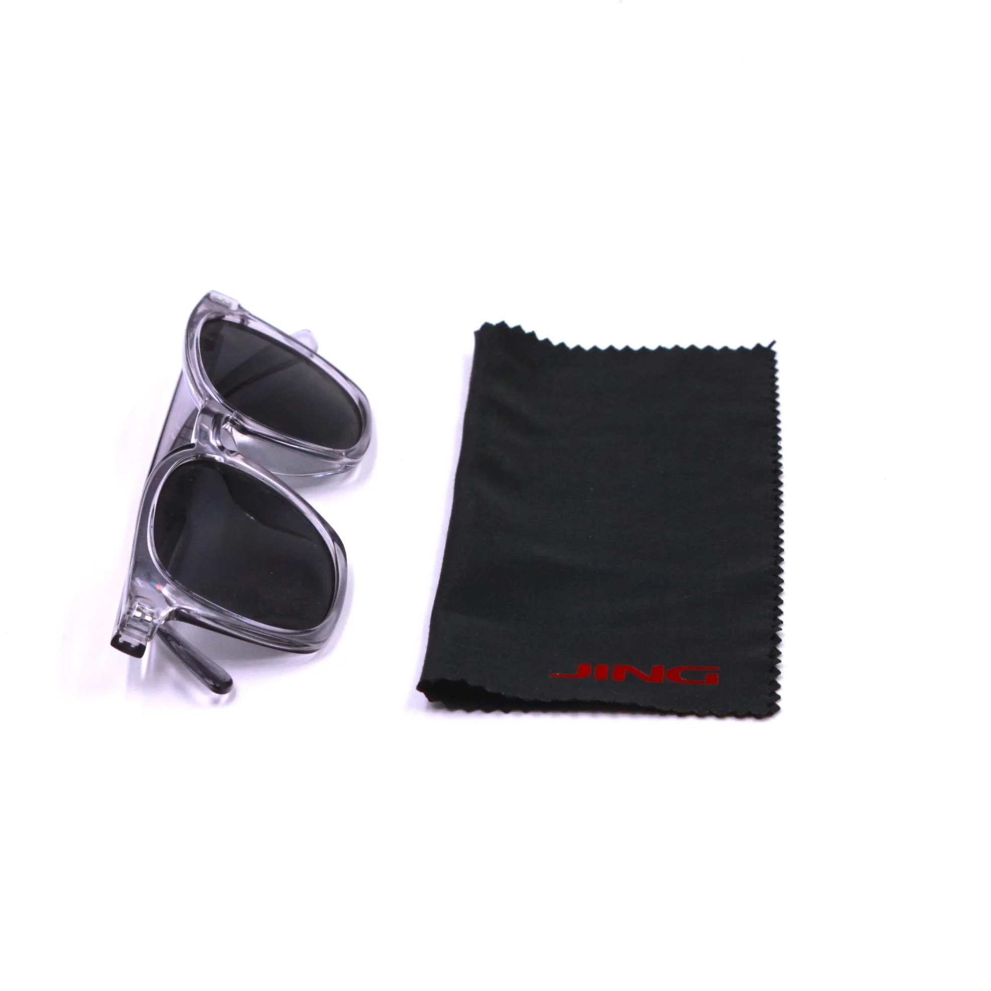 Салфетка для чистки очков с тиснением из микрофибры