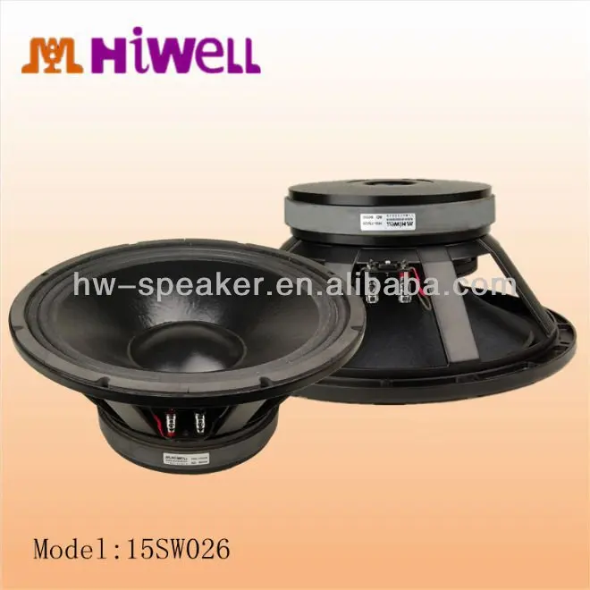 PS-15+ subwoofer bass speakers transducer driver 15 inch