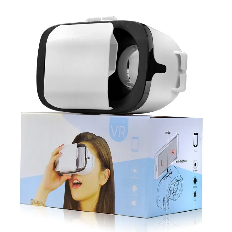 2016 Виртуальная Реальность Гарнитура 3D Очки VR Mini для Смартфонов