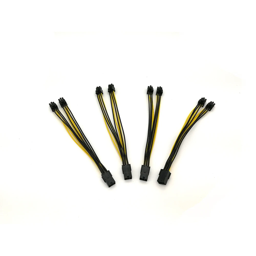 Pci-E 6Pin к кабелям Splitter Molex 4Pin Express