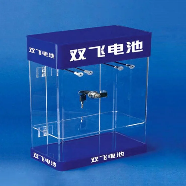 Acrylic mobile phone accessories display cabinet showcase