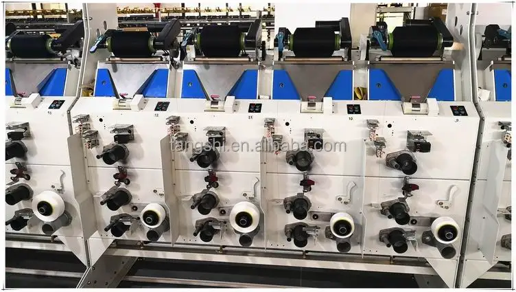 High speed spandex/Lycra air covering machine
