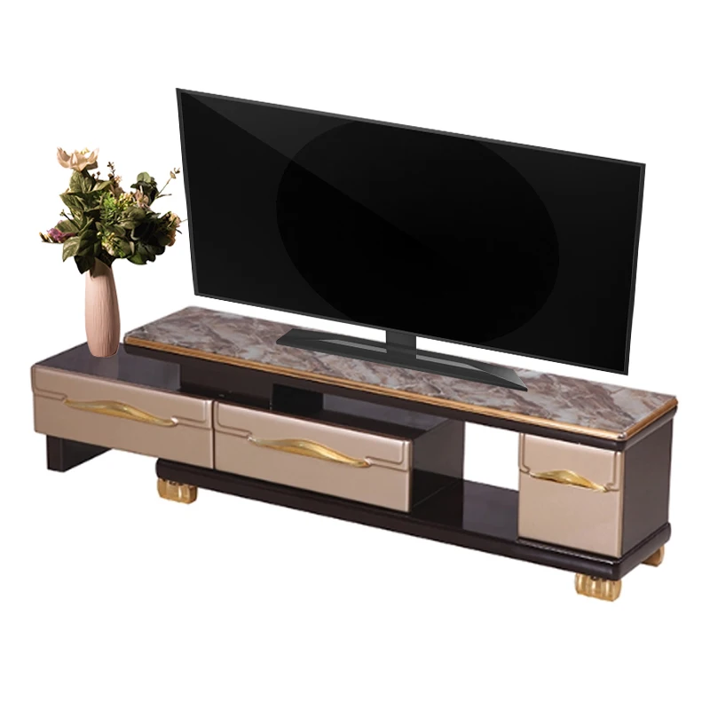 
new modern luxury mdf black and gold tv stand living room furniture pictures 