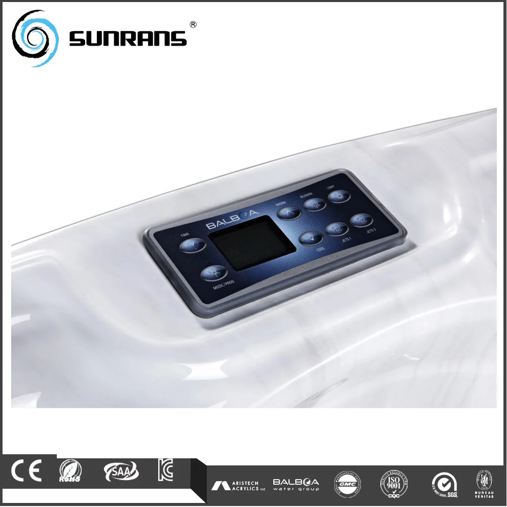 Balboa system outdoor 6 people massage spa acrylic hydro Spa hot tub