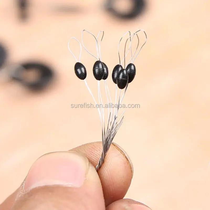 
wholesale Fishing Bobber Stopper Line Olive Shape Space Beans 
