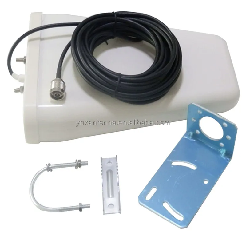 
800-2500mhz Outdoor Antenna 3G GSM Outside Directional LPDA Antenna for Signal Booster Repeater with 10m Cable 