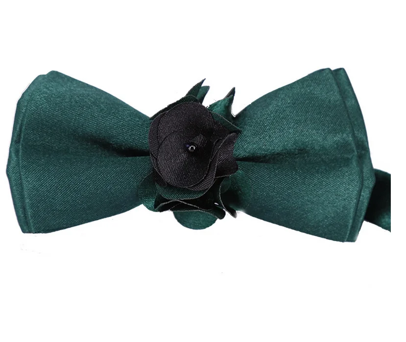 Newest Factory Hand Made Red Polyester Party Mens Weeding Bowtie