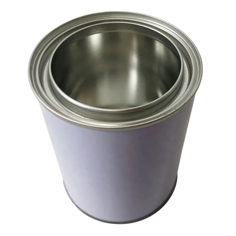 round metal tin box custom boxes with logo printing tin box packaging with lever lid