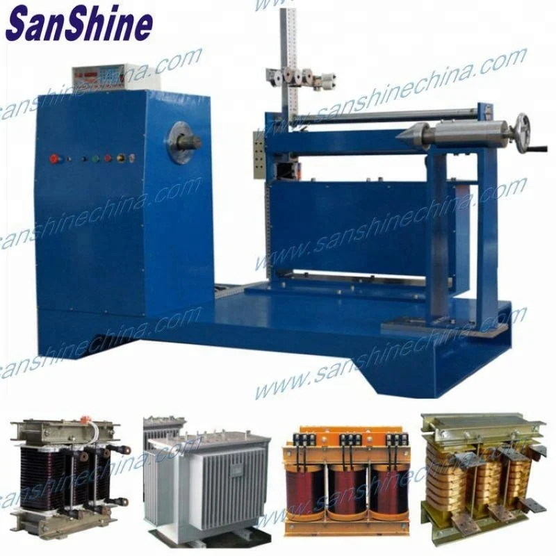 
Precision CNC automatic high torsion electric big power transformer coil winding machine(SS810) 