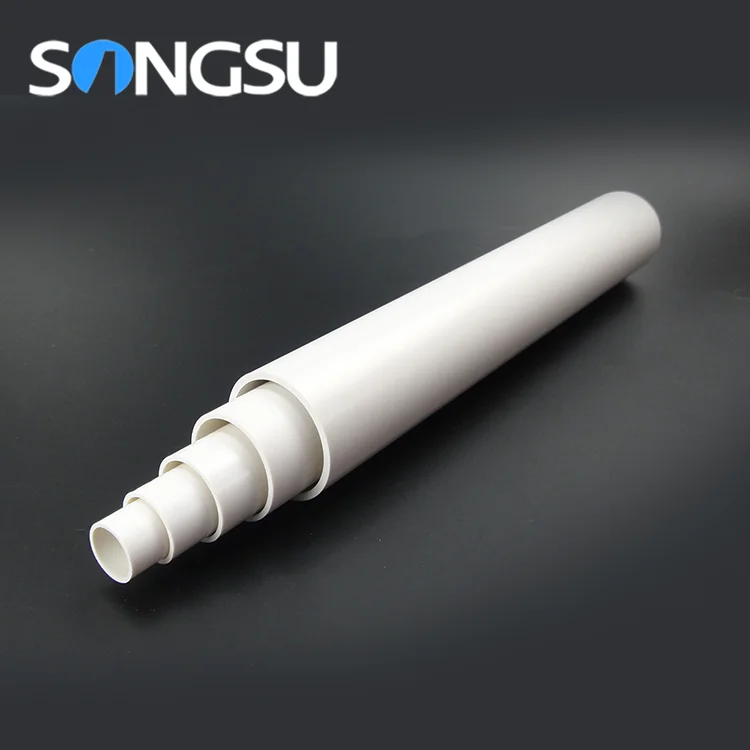 Promotion price Customized sizes 8 inch pvc drain pipe piping factory,2 mm coloured pvc tubing