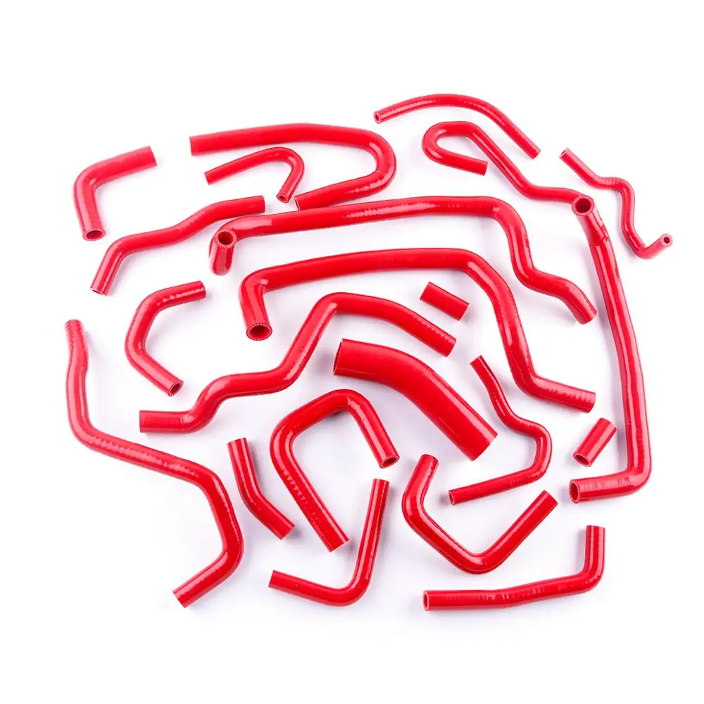 Силиконовый радиатор обогреватель шланг подходит для Nissan Silvia/180SX/200SX S13 CA18DET 89-94