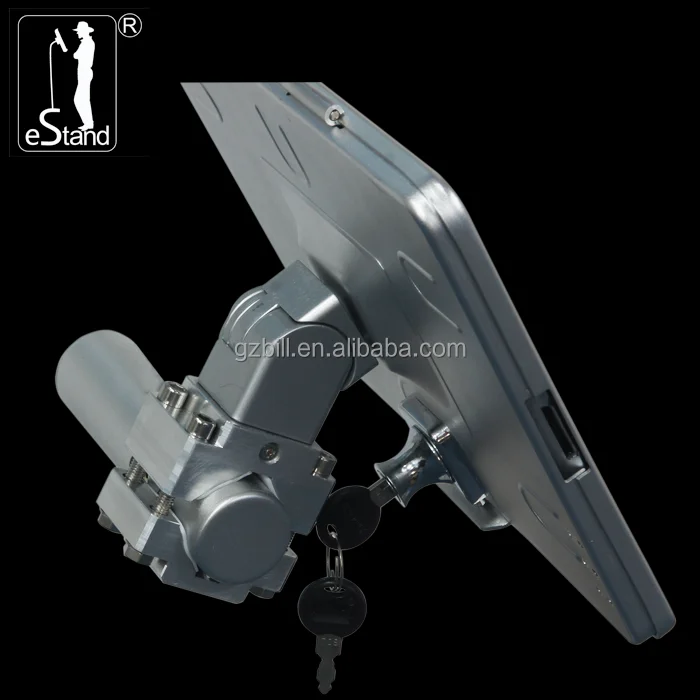 eStand BR24008 tablet pc security mounting holder for ipad air shopping cart stand