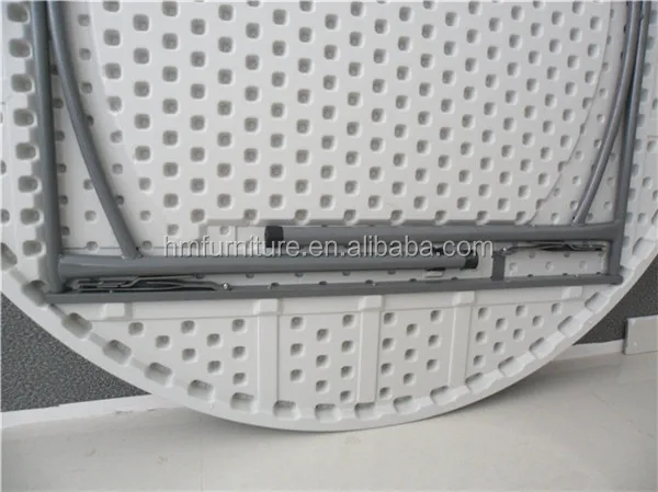 5ft plastic folding round table for six to eight people from Chinese