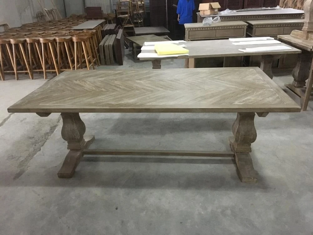 Hot sale wooden dinning room furniture table set oak solid wood dinning table set