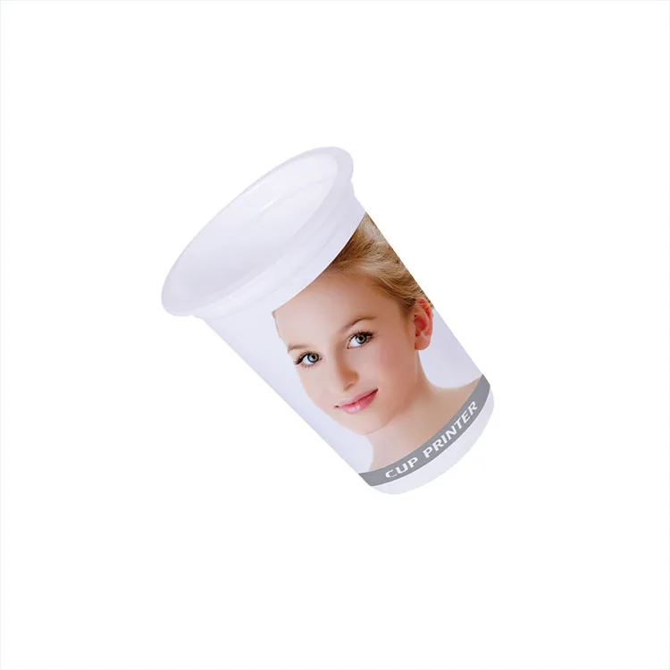 
8 colors plastic yogurt beverage cup printing machine 