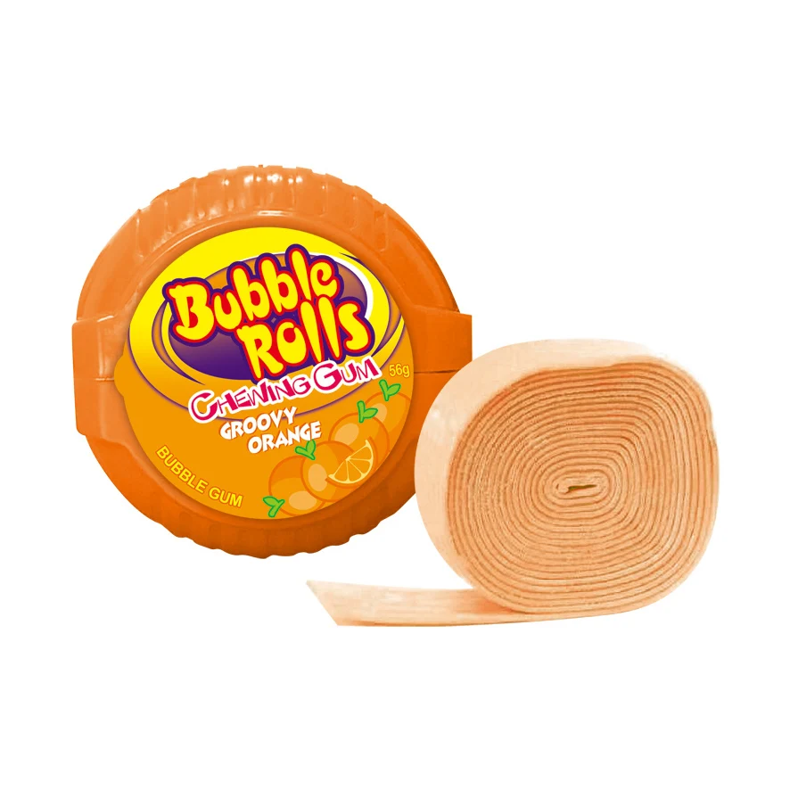 Super Long BUBBLE GUM ROLLS 56g BUBBLE TAPE