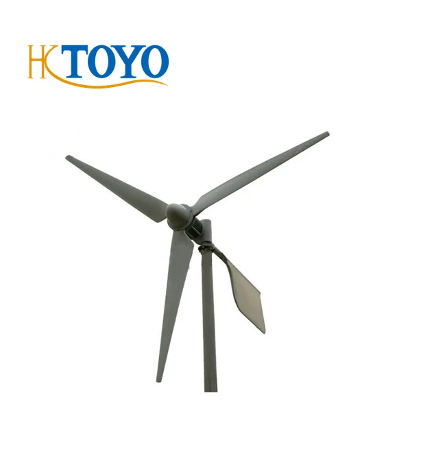 Pitch Controlled Wind Turbine  2KW wind generator for solar wind  system
