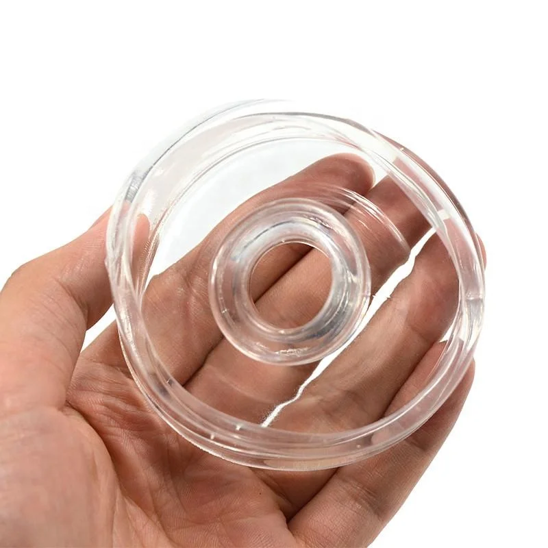 Replacement Sleeve Seals for Penis Enlargement Clear Silicone Comfort Sleeve Universal Penis Pump Cylinder