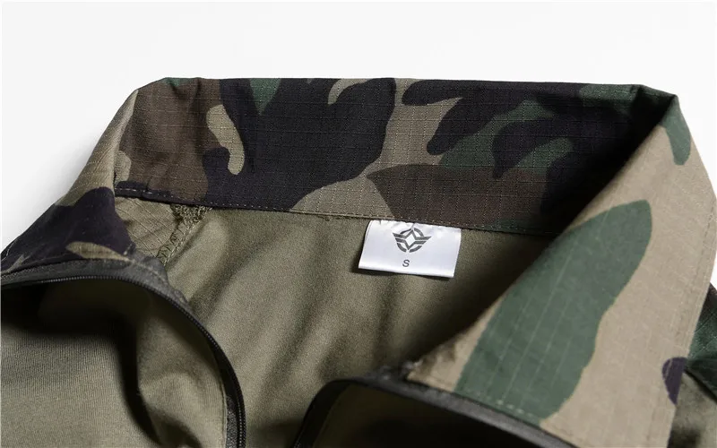 ESDY short-sleeved frog shirt sports camouflage coat thick wear tshirt