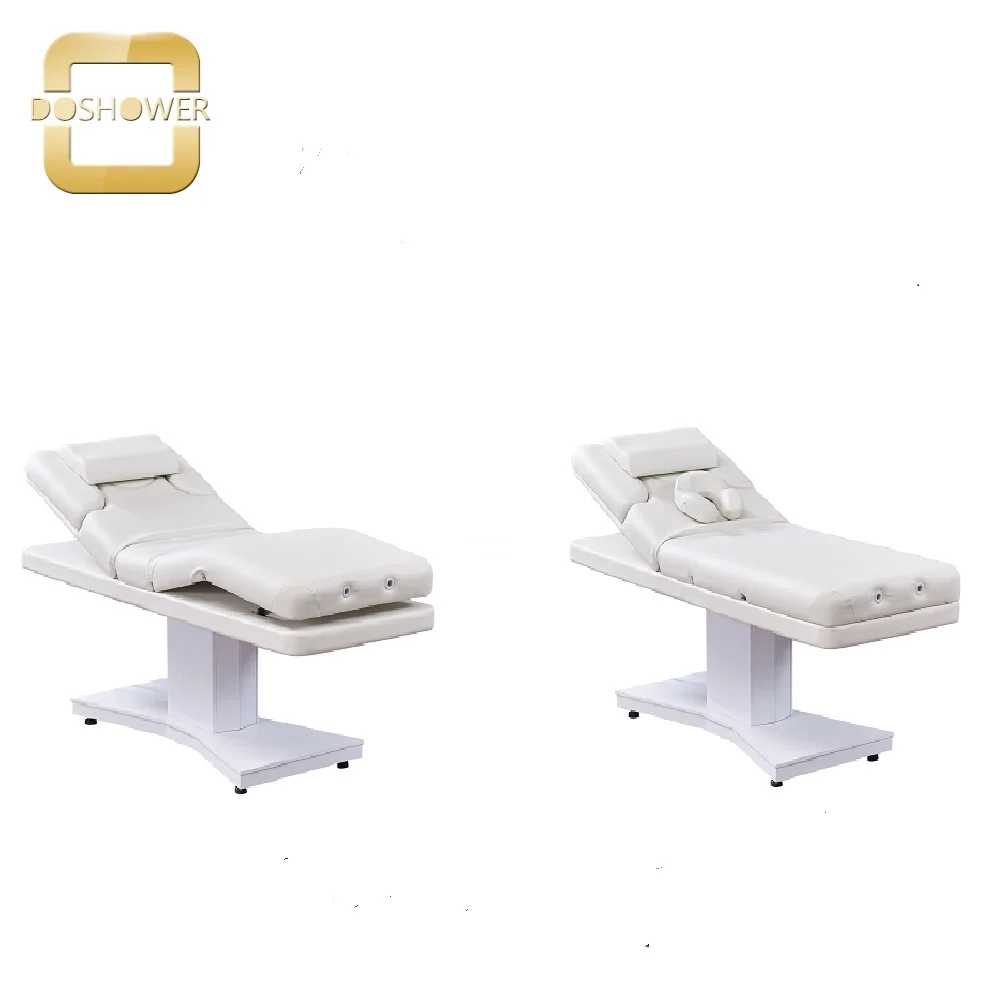 heated massage bed with physical therapy hydraulic table for electric beauty bed 3 motors