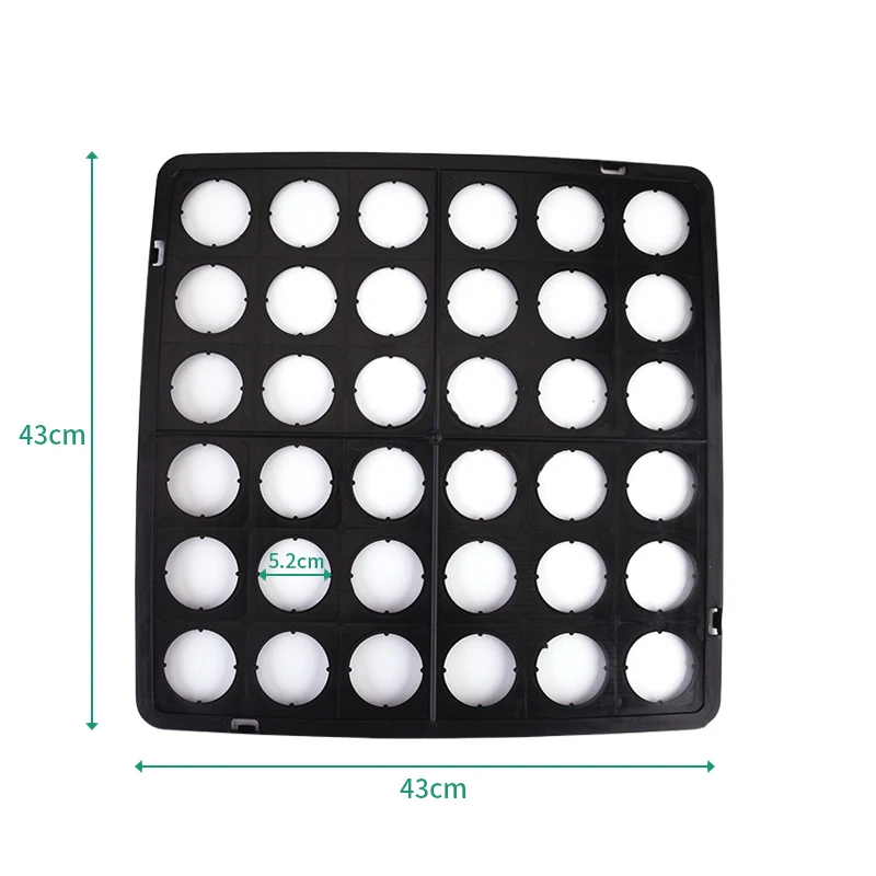 36 holes flower bracket seedling trays for orchid plant nursery