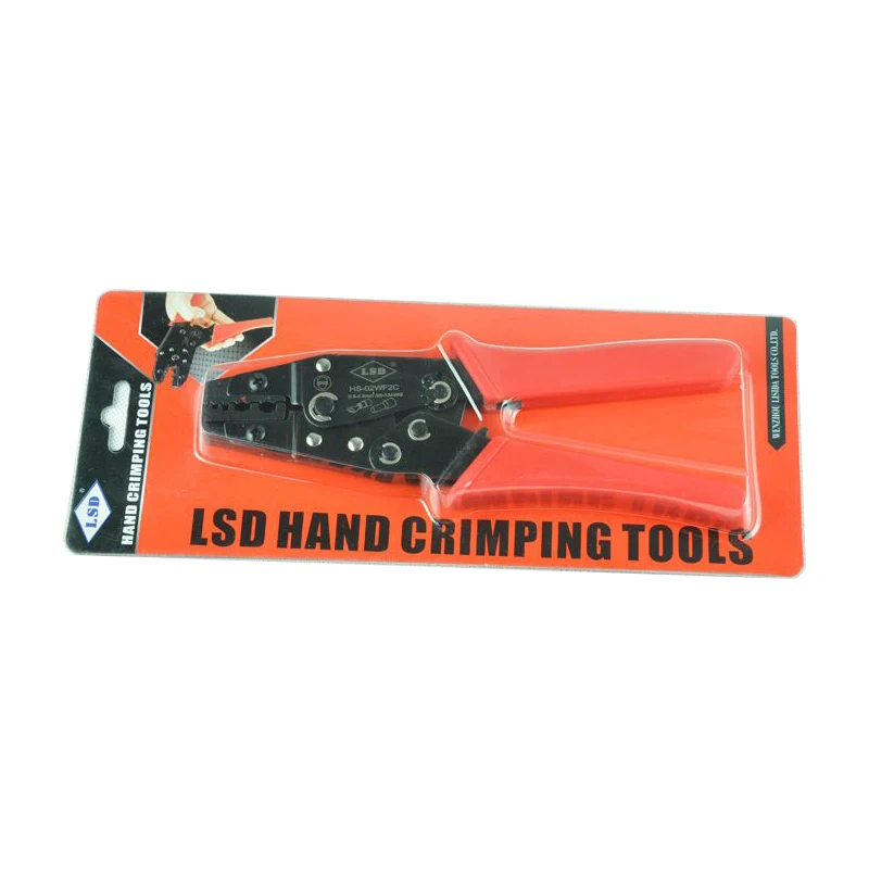 Pin terminal crimping tool for wire-end ferrules and insulated cable links,cable lugs crimping pliers/hand crimping tool