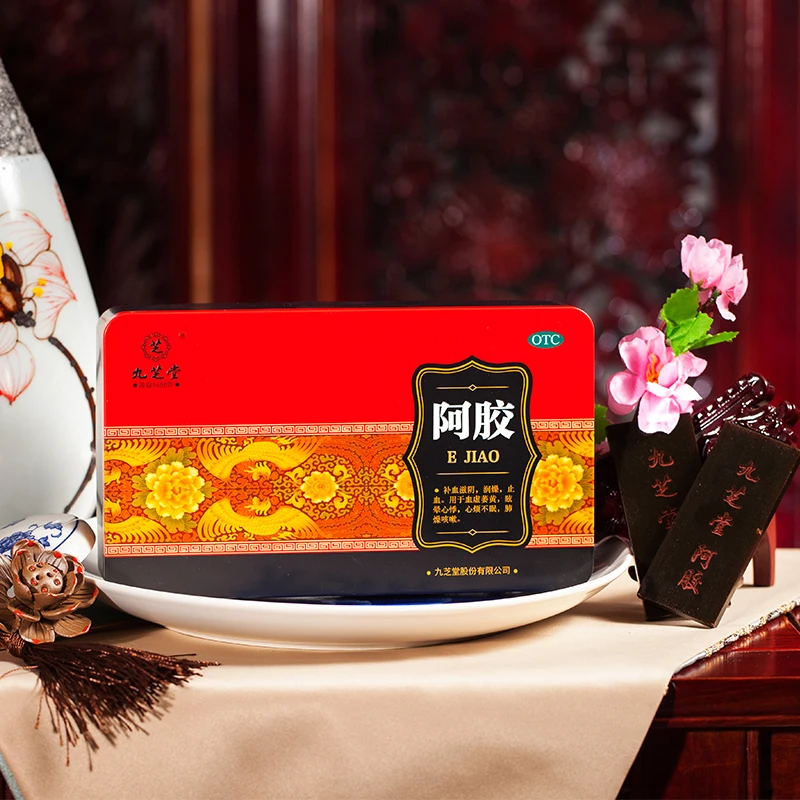 
JIUZHITANG E Jiao Colla Corii Asini Donkey-Hide Gelatin Chinese herbal remedies 