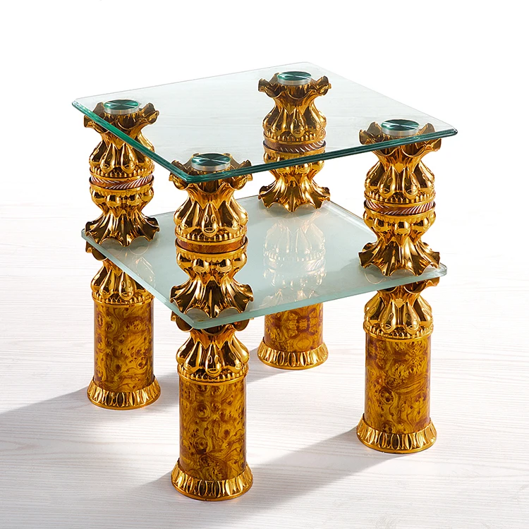 wholesale custom scandinavian pedestal furniture cube side table for living room