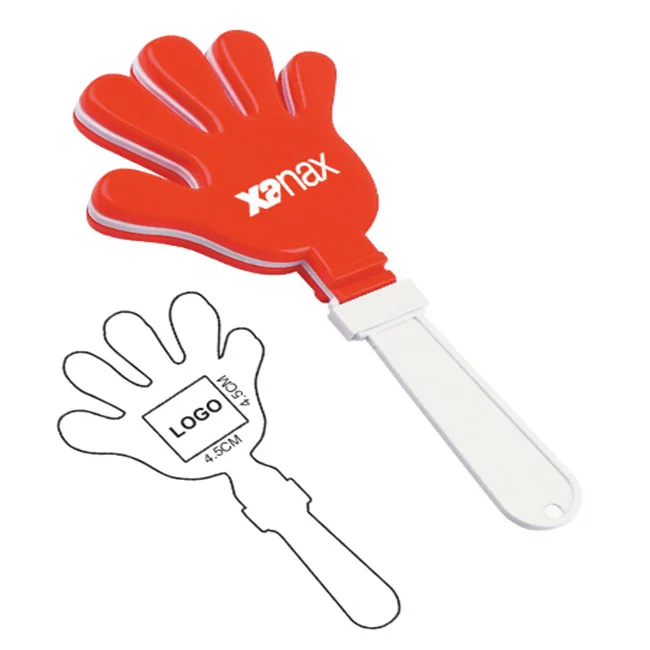 Пользовательская печатная пластиковая ручка для бутылки с водой