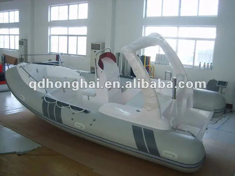 CE certificates korea pvc RIB580 rib boat hypalon luxury boats for sale