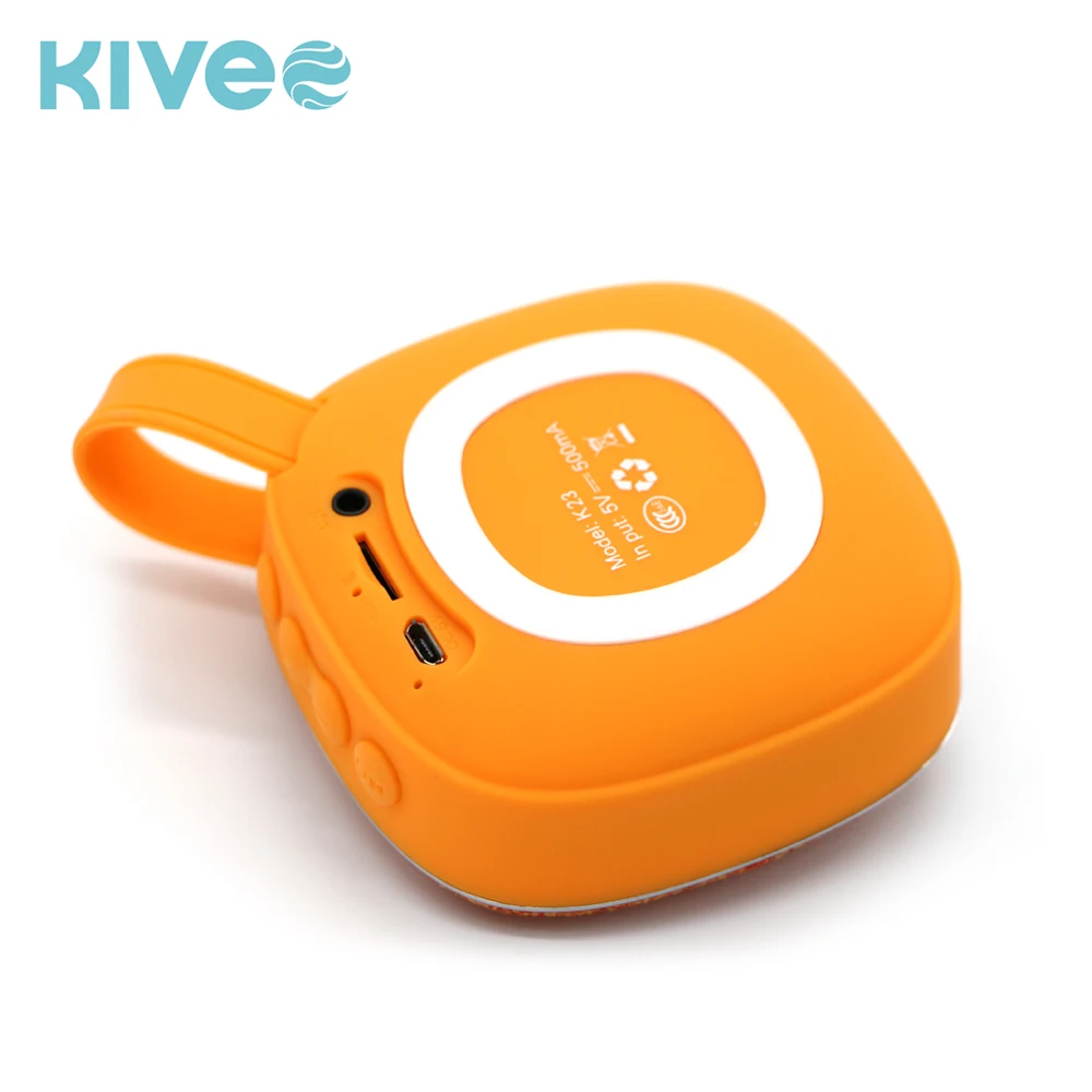 High quality sound Intelligent fabric wireless USB tiny BT 2.1 portable speaker mini