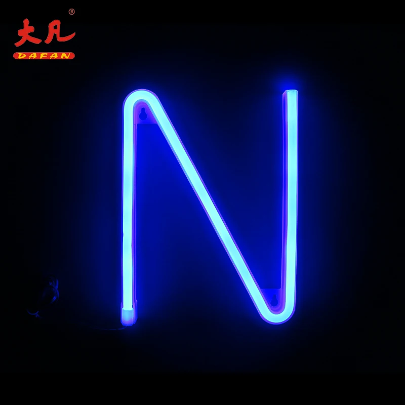 N wholesale neon signs led rope light indoor lamp flex led neon acrylic box neon plastic sheet