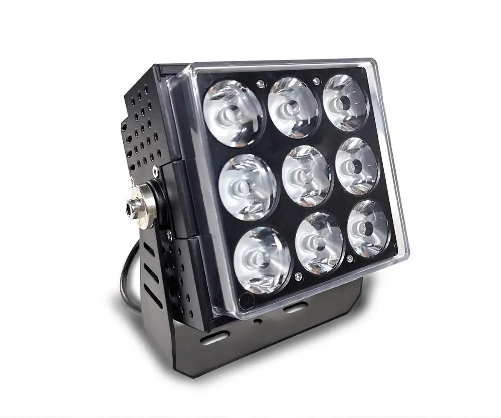 High Lumen Outdoor Lighting DMX512 rgb IP66 18W led floodlight with aluminium housing