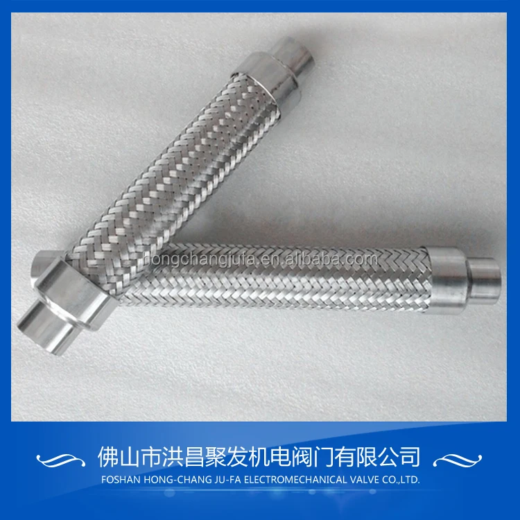 Нержавеющая 316 плетеные гибкие разъемы гофрированные гибкие трубы для природного газа