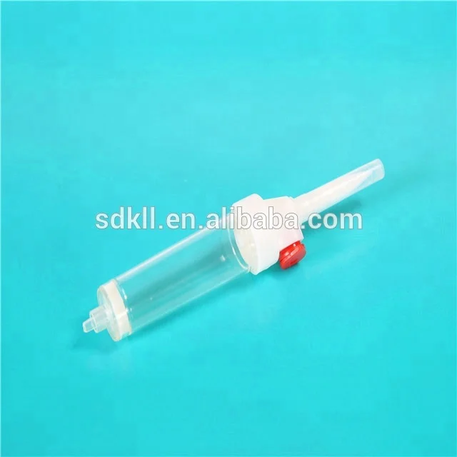 Набор вливания крови с burette 150 мл клапаном портом Y иглой или крышкой