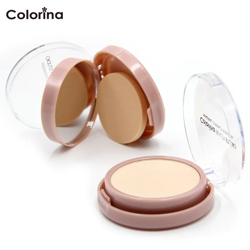 Private Label Makeup Cosmetics Vegan Halal Mineral Oil Control Face Whitening Best Branded  Pressed Compact Powder